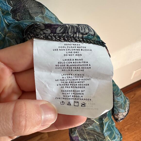 Amoressa by Miraclesuit Rhiannon Tango Floral Mini Beach Coverup Dress - Picture 5 of 10